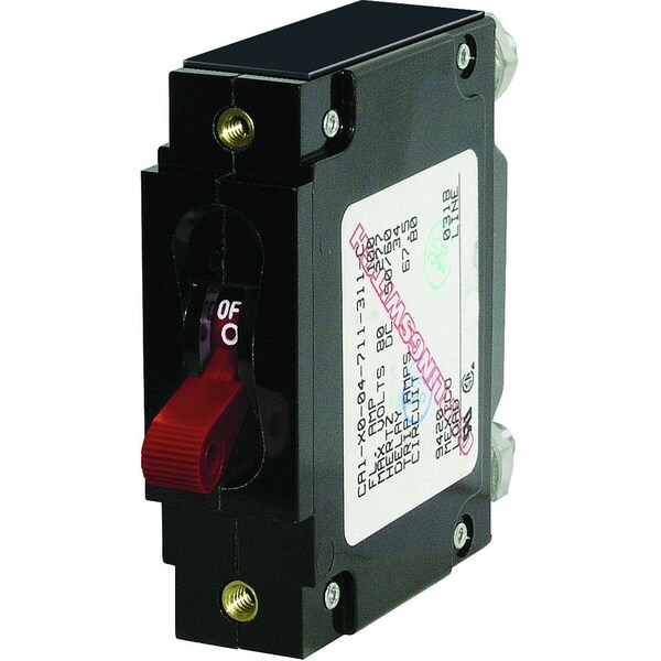 Circuit Breaker, C Series, 100A, 1 Pole, 240V AC, 5kA at 48V DC